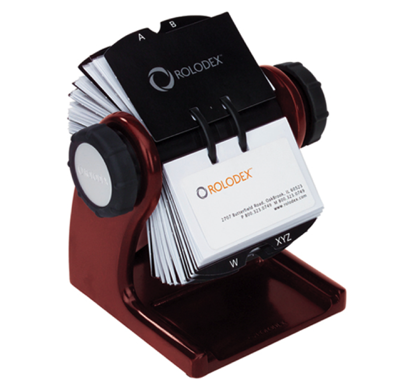 ROLODEX ローロデックス 回転式名刺ホルダー 2台 - 事務用品